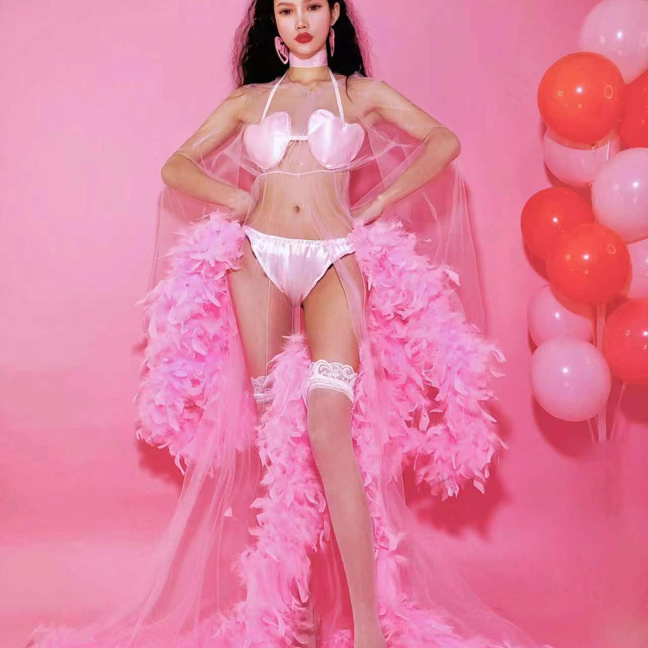 Luxury Pink Ballroom Club Dress for Adults Party Singer Stage Dance Costume Exotic Dancewear Long Show Dress| Alibaba.com Luxury Pink Ballroom Club Dress for Adults Party Singer Stage Dance Costume Exotic Dancewear Long Show Dress| Alibaba.com