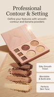 Palette de maquillage tout-en-un 43 couleurs, fards à paupières mats et scintillants, blush, contour, illuminateur pour le maquillage de scène et quotidien