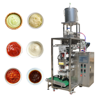 Machine d'emballage pour sauces tomate, sauces salade, sauces moutarde, mayonnaises, sauces chili, sauces barbecue, vente directe d'usine
