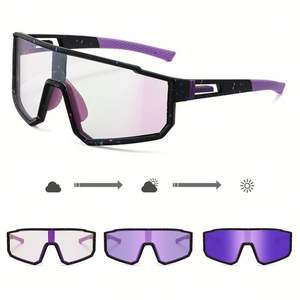 Gafas de Sol Deportivas para Ciclismo MTB, con Logotipo Personalizado, a Prueba de Viento, para Hombre y Mujer, Protección UV400, Fotocromáticas - Product Image 2