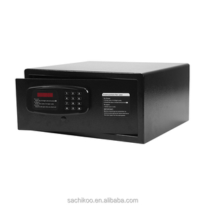 Coffre-fort de sécurité antivol pour chambre d'hôtel Sachikoo avec porte épaisse de 4 mm, serrure numérique électronique, montage mural - Product Image 5