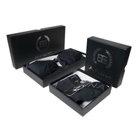 Boîtes de lingerie de luxe Boîtes d'emballage pour soutiens-gorge à tiroir avec LOGO UV Boîte cadeau personnalisée à tiroir coulissant en papier rigide et dur pour sous-vêtements