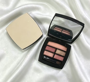 Hot selling 5-color eye shadow board 4.5g beige fashionable eye <b>makeup</b> palette, light color, classic factory wholesale - Product Image 1