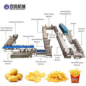 Factory Price French Fries <b>Production</b> <b>Line</b> Automatic Frozen French Fries <b>Production</b> <b>Line</b> Manufacture Potato Chips Machine <b>Line</b> - Product Image 5