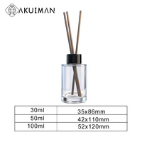 Flacon diffuseur de parfum de luxe vide 30 ml, design élégant avec boîte cadeau