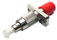 Adaptor Single Mode LC/UPC Female ke SC/UPC Male, Adaptor Hybrid Mode Fiber Female, Peralatan Jaringan FTTH FTTX