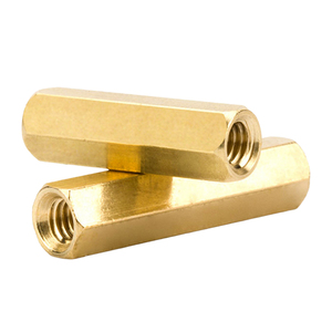High Performance Brass Female Hex Metric <b>Standoff</b> M2 M2.5 M3 M4 M5 M6 Internal Thread Double-pass Motherboard Spacer Grade - Product Image 4