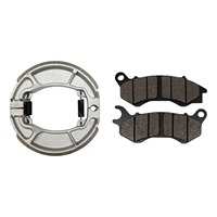 Plaquettes de frein semi-métalliques HF BENMA pour moto, avant et arrière, pour PCX125 2012 2013 2014 2015 2016 2017