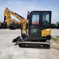 Miniexcavadora pequeña de 1.8 toneladas SY18C en stock