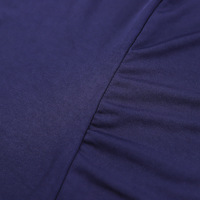 Nappe ronde moderne unie tissée imperméable 100 % polyester pour hôtel, restaurant, mariage, usage domestique personnalisé