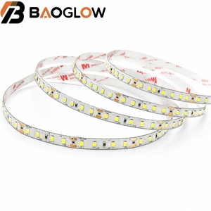 ไฟ LED แบบตัดได้ SMD2835 ขนาด 5 ซม. ความหนาแน่น 140LED/เมตร DC24V 10W/เมตร แผงวงจรทองแดง-อะลูมิเนียม 8 มม. 18/25  ค่า Ra70 3000K 4000K 6500K สำหรับไฟบันได  ขั้นต่ำในการสั่งซื้อน้อย - Product Image 1