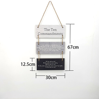 Panneau mural en bois de pin vieilli personnalisé, support rustique pour jardin, pour décoration extérieure, panneau MDF, style Art Déco