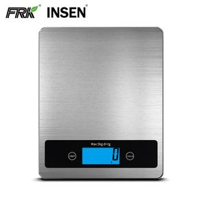 <span class=keywords><strong>5kg</strong></span> D = <span class=keywords><strong>1g</strong></span> Gewichts messung Rechteck Küche Lebensmittel waage und Portionen Waage mit Edelstahl-Digital anzeige - Product Image 2