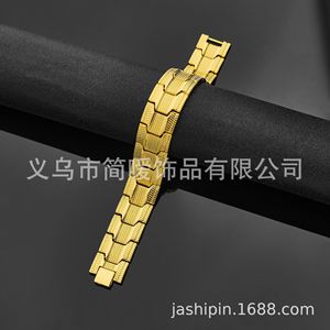 Copper Alloy Geometric Magnetic Bracelet For Men Gift Jewelry Yiwu Made Cssl - Product Image 4