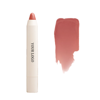Großhandel Private Label Benutzerdefiniertes Eigenes Logo Mineral Samt-Matt Creme-Lipliner Wasserfest Langanhaltend Große Kapazität Lippenstift