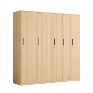 Minimalist Steel <strong>Wardrobe</strong> with 3 Doors and Lock Portable Design for Bedroom Gym Bathroom Office Employee Dormitory Use - Product Image 5
