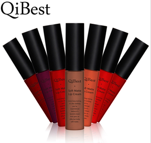 Lucidalabbra Liquido Impermeabile Qibest, Rossetto Metallico Opaco per Labbra, Cosmetico Sexy, Tinta Labbra Duratura - Product Image 3