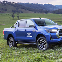 Autocollant de fenêtre personnalisable de luxe motif dessin animé Hilux, autocollants de hayon en PVC personnalisés, logo de carrosserie pour voitures et pick-up, réutilisable 1 an AIMAWIN