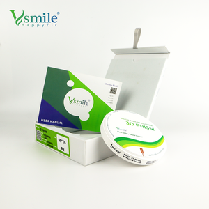 Vsmile Bahan penggilingan gigi tembus cahaya tinggi zirkonia kosong 3D Plus pro blok zirkonia multilapis - Product Image 4
