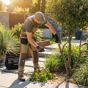 Juego de Herramientas de Jardinería Premium, Tijeras de Podar de Acero SK-5 y Sierra Manual Plegable <span class=keywords><strong>para</strong></span> Mantenimiento de Huertos, Sierra <span class=keywords><strong>para</strong></span> Recortar Ramas - Product Image 2