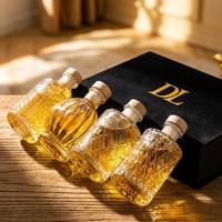 Lot de 100 flacons diffuseurs à bâtonnets vides de 3,4 oz, 5 styles, avec bâtonnets, pour huiles essentielles DIY, maison et bureau, gravure et marquage à chaud