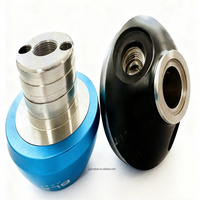 Usine OEM professionnelle personnaliser en acier inoxydable CNC usinage vapeur adaptateur de contrôle de refroidissement narguilé shisha