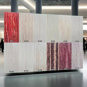 Venta al por mayor de fábrica, hoja de chapa de azulejos de piedra flexible, travertino de piedra suave para decoración del hogar con precio barato - Product Image 2