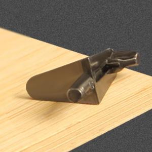 Support d'étagère en alliage à double bras de 3 mm pour cloisons de placard à fixer, supports de planches en bois mobiles, support de verre intégré pour - Product Image 3