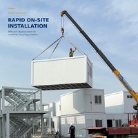 Casa Contenedor Desmontable Rápida para Alivio en Terremotos, Despliegue Rápido y Reasentamiento de Emergencia, Casa Prefabricada Ray-Zen