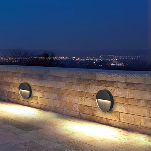Lampe de sol LED en aluminium étanche pour extérieur, éclairage d'angle pour escalier, lumière de paysage pour cour, <span class=keywords><strong>maison</strong></span>, jardin, lampe murale encastrée - Product Image 1