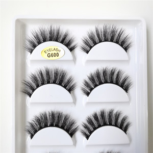 G600 <span class=keywords><strong>G800</strong></span> G806 ขายส่งขนตาปลอมแบบเต็มแถบ 5 คู่ ขนตาปลอม 3 มิติ แบบมิงค์ ขนตาปลอมธรรมชาติ ต่อขนตา - Product Image 5