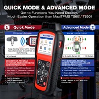 Autel MaxiTPMS TS508WF KIT, système de surveillance de la pression des pneus (TPMS) pour voiture, programmateur de capteurs, écran couleur TFT, 100-900 kPa, 315+433 MHz