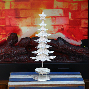 Christmas Iron <b>Candlesticks</b> H4695 <b>Silver</b> And Gold For Bars Front Desk Decorations - Product Image 3