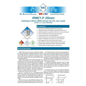 Capteur électrochimique d'oxyde nitrique Net Sensor NT-NO-PL300, capacité de détection de 20 mm pour les gaz toxiques - Product Image 2