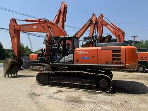 Excavadora de cadenas usada Hitachi ZX350-5G/ZX350-3G de 35 toneladas con motor Isuzu, modelo ZAXIS de servicio pesado, en venta - Product Image 3