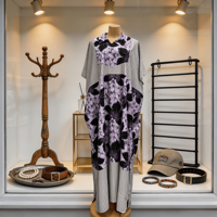 Robe longue maxi boubou africaine grande taille pour femme, imprimé floral tropical, patchwork rayé, manches chauve-souris, kaftan abaya Dubaï