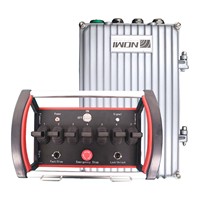 Mando hidráulico , válvula direccional de 4 palancas, kits de control remoto inteligente de radio de grúa de camión