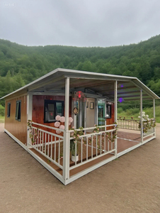 Gaiasmile 40ft mở rộng nhà <span class=keywords><strong>CONTAINER</strong></span> đúc sẵn dễ xây dựng 3 phòng ngủ mô-đun khung thép Bảng điều khiển bánh sandwich - Product Image 4