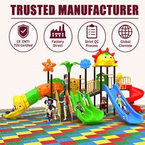 Equipo de Juegos Infantiles Comercial de Alta Calidad para Exteriores, Torre con Múltiples Toboganes, Túnel, Ola de Juego, para Niños, LLDPE, Acero, Escuela, Parque, Comunidad, OEM - Product Image 4