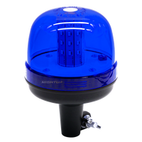 NIGHTUP PC-Linse ABS-Basismaterial Warnleuchte mit LED-Rotation Einzelblitz Doppelblitz R10