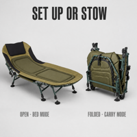 Lit de camping pliable moderne en métal, réglable et inclinable, pour l'extérieur, robuste, pour la plage et la pêche, avec oreiller