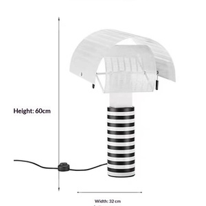 Lampe de bureau créative moderne pour chambre et salon, lampe sur pied avec charge sans fil et 220V - Product Image 1