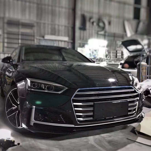 Nouveau pare-chocs avant de style S5 avec feux antibrouillard, kit carrosserie en plastique de haute qualité à fixer par boulons pour Audi A5 2017-2019 B9 - Product Image 5