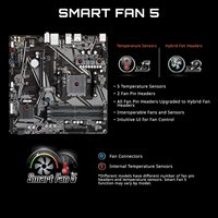 GIGABYTE B550M K AMD AM4 Micro-ATX Motherboard untuk 5000/4000/3000 DDR4 3+3 Phase 2X M.2 PCIe 4.0 USB 3.2 Gen 1 LAN Q-Flash