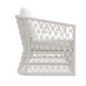 Meilleures ventes, très populaires, de haute qualité, style unique, meubles de jardin en aluminium, canapé de loisirs en corde pour l'extérieur - Product Image 3