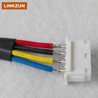 Arnés de Cableado para Interruptor de Botón Metálico de 16mm y 19mm, Conector Impermeable de 4 Pines y 12V Pre-cableado para Equipos Industriales