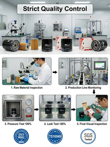 กรองน้ำมันเครื่องยนต์รถยนต์ประสิทธิภาพสูง ผลิตกรองน้ำมันเครื่อง 90915-YZZE1 90915-YZZJ1 สำหรับรถยนต์โตโยต้า โคโรลล่า - Product Image 6