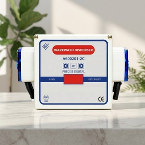 مضخة جرعات دقيقة CE ABS للاستخدام الفندقي، ثنائية الغرف، لسائل الغسيل ومنظف الأطباق ومساعد الشطف، أوتوماتيكية لغسالات الأطباق والمواد الكيميائية - Product Image 4