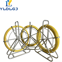 Tige de guidage en fibre de verre YILI 4/6 mm, tire-câble FRP avec marques de mesure, tige légère non conductrice pour câblage électrique