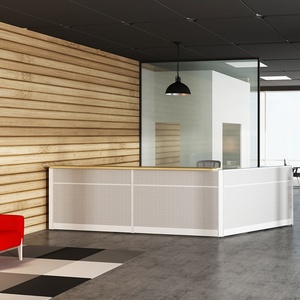 Modern Modular <b>Table</b> Office Furniture 2 Seater People Office Partitions <b>Table</b> Cubicle Workstation - Product Image 6